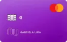 Cartão de crédito Nubank roxo, com chip e bandeira Mastercard